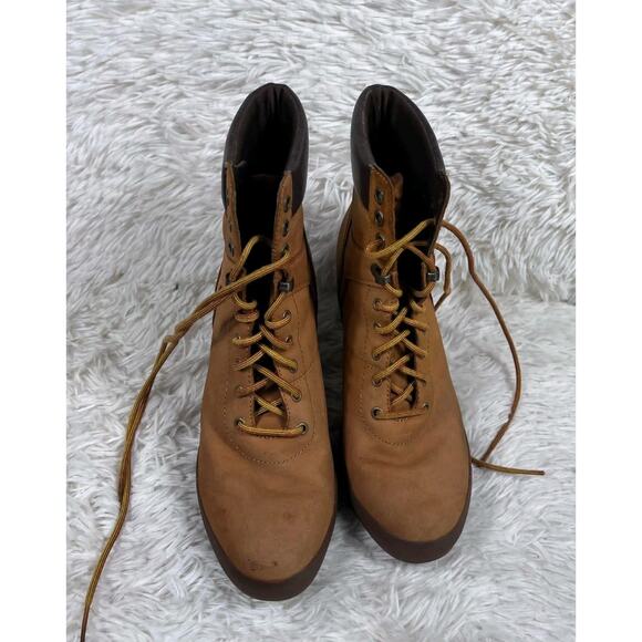Timberland Women's Size 8.5 Camdale Field High Hell Boot Lace Up Brown A1KD3 - Picture 3 of 14